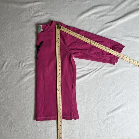 The Quacker Factory Women’s Beaded Halloween Shirt Size L Pink Witchy Black Cat - Picture 5 of 8